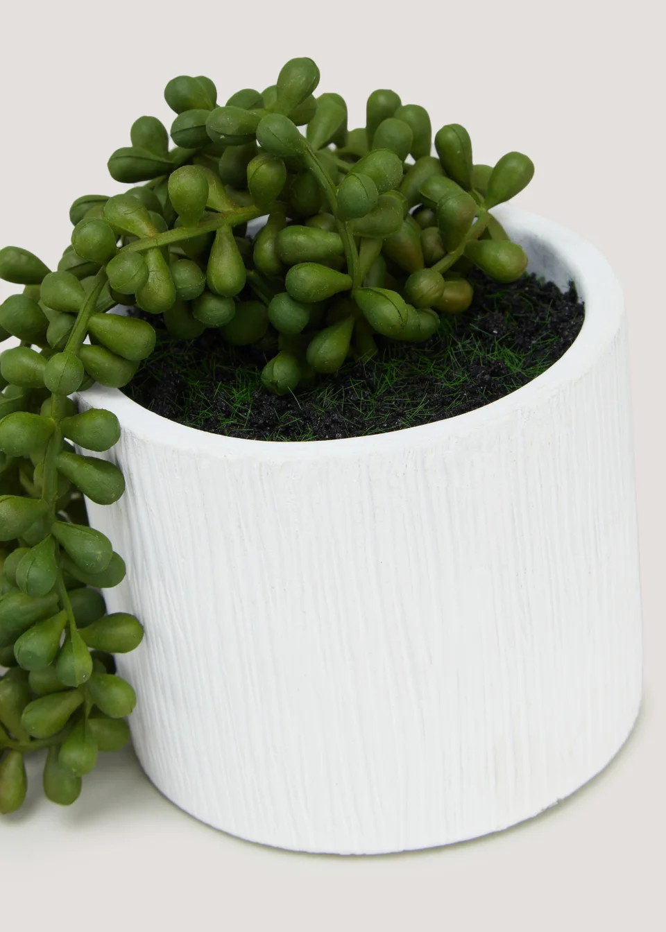 Trailing Plant in Cement Pot (37cm x 13cm x 13cm) | Matalan (UK)