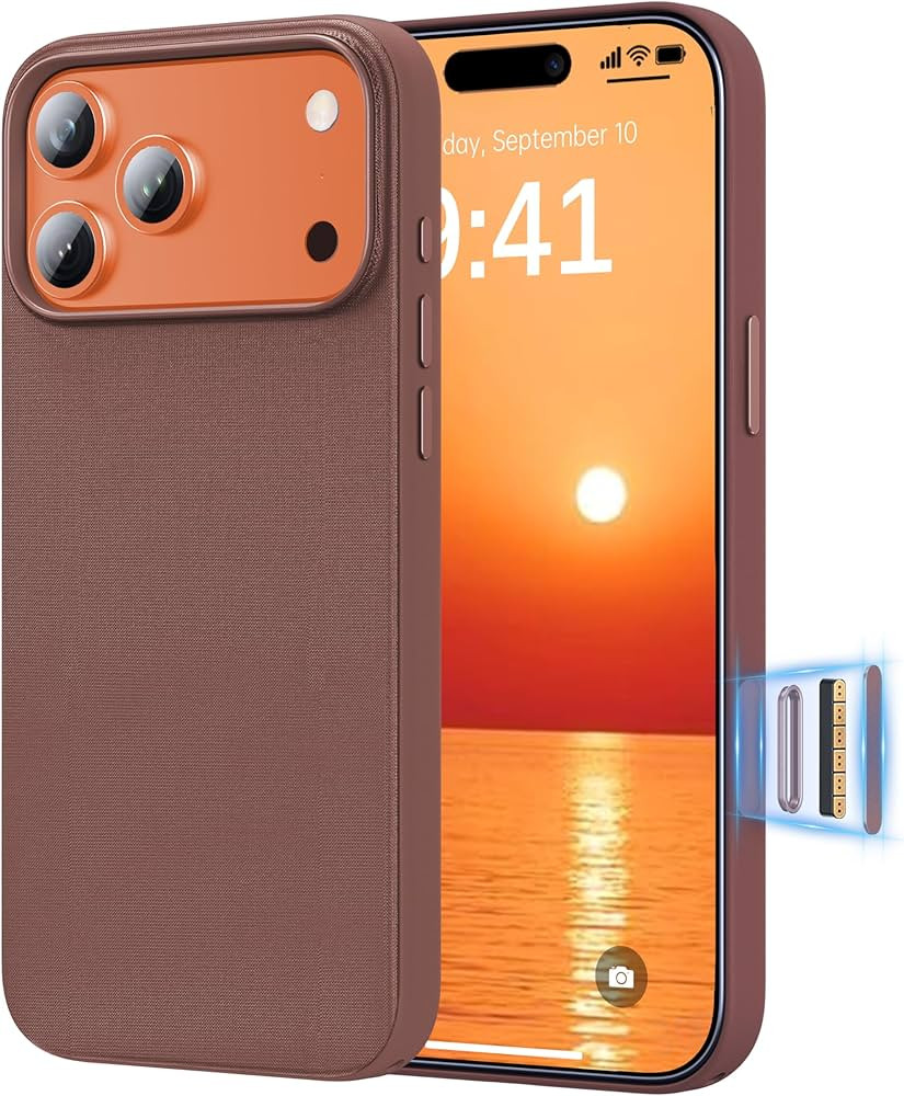 RIOBIO for iPhone 17 Pro Case TechWoven[Compatible with MagSafe][Camera Control Cover] Protective... | Amazon (US)