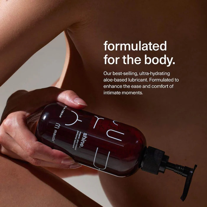 Shine - ultra-hydrating, organic aloe-based personal lubricant - maude | Sephora | Sephora (CA)