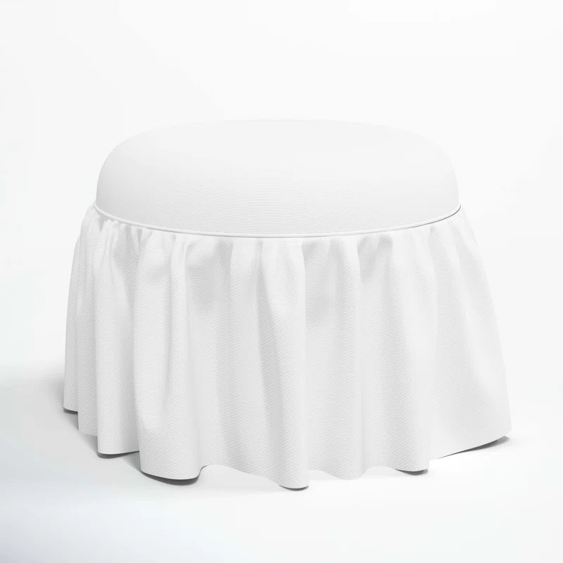 Jebb Upholstered Ottoman | Birch Lane
