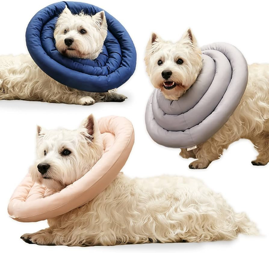 ARRR Comfy UFO Pet Recovery Collar, Water-Resistant Soft Adjustable Protective Dog Neck Donut E-C... | Amazon (US)