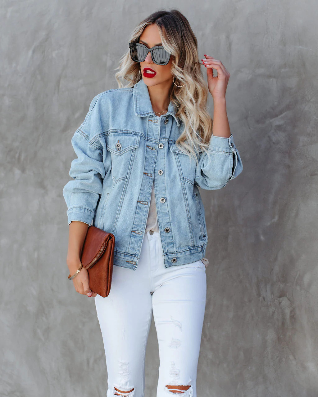 Josie Pocketed Vintage Denim Jacket - LAST CHANCE | VICI