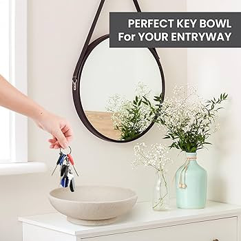 L'ARL GMVOI Large Decorative Bowl for Home Decor,Fruit Bowl for Kitchen Counter,Key Bowl for Entr... | Amazon (US)