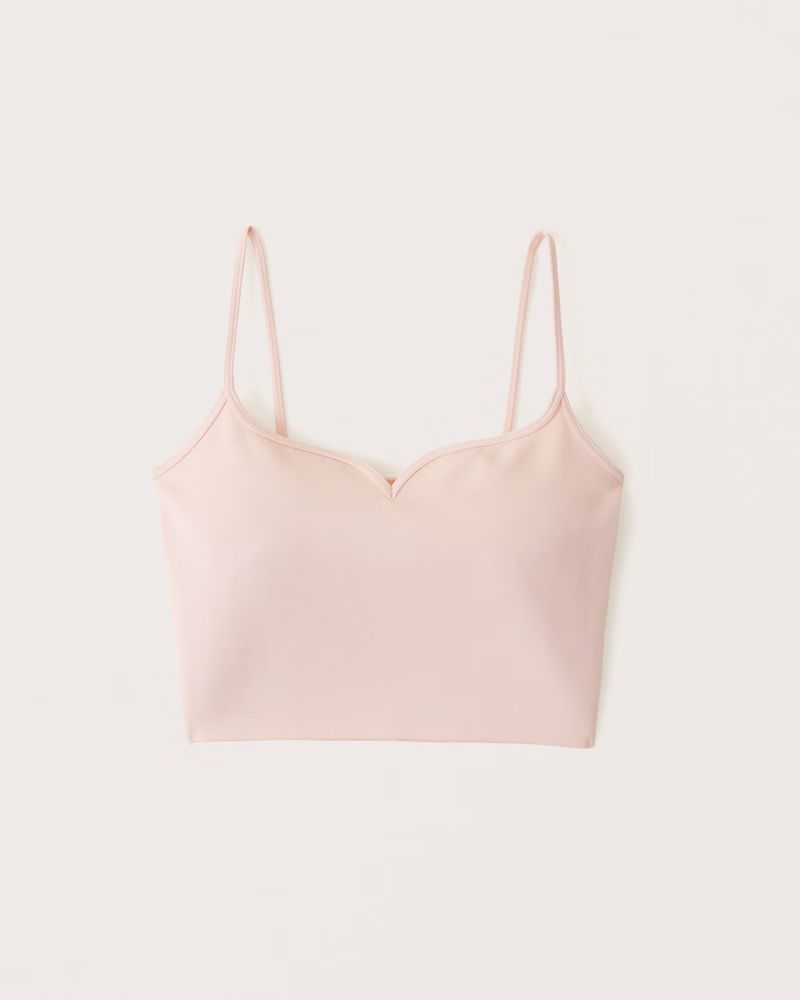 Ponte Sweetheart Top | Abercrombie & Fitch (US)