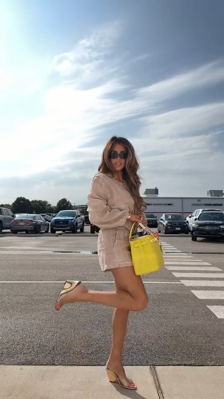 Restock!! This set y’all loved is back in stock! Wearing a small in both the shorts and bomber jacket!

Revolve fashion
Revolve finds
Travel outfit
Matching set
Summer outfits
Vacation outfits beach 
Airport outfits
Gemme beauty
Emily Gemma