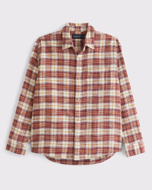 Slub Flannel | Abercrombie & Fitch (US)