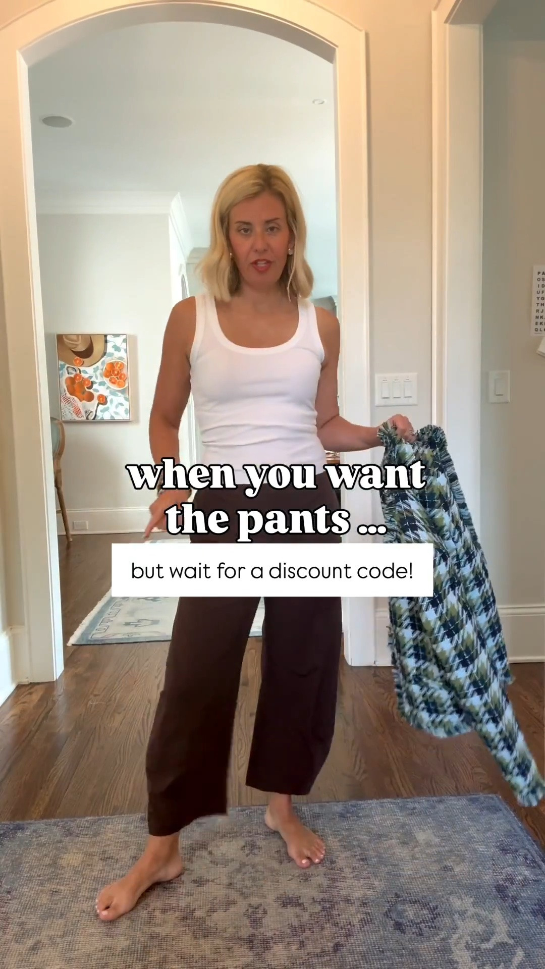 Price per wear…this is what it looks like! I can’t quit with these pants and we have a CODE FW26 for $55 off the Ruti Pants! 
Sizing:
Pants - 4P
Social Threads Tops & Sweater - small 
Blazer - 4R
Tee & white tank - xs 
Green Tank - small petite 
Jackets - xs 
Flats & Mary Jane’s - 7.5 (size 1/2 down) 

CODES:
Avara - mixandmatch15
Allie + Bess - Catherine20

#LTKdayinmylife #LTKootd #LTKmomlife