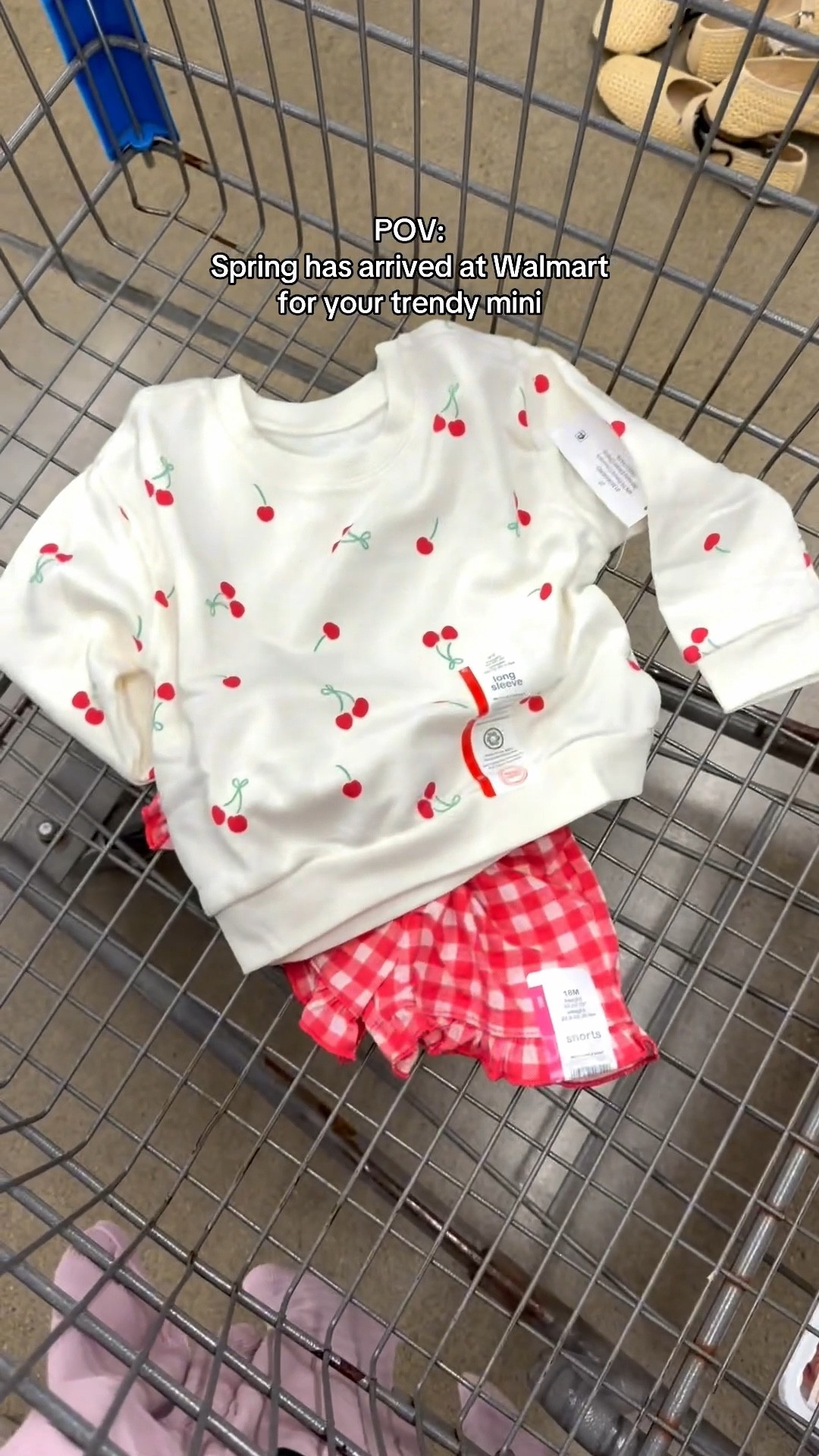 Came for milk, left with baby girls new wardrobe 🌷💖 #momlifebelike #momlife #toddlerootd #trendykids #walmartfinds 

#LTKKids #LTKmomlife #LTKBaby