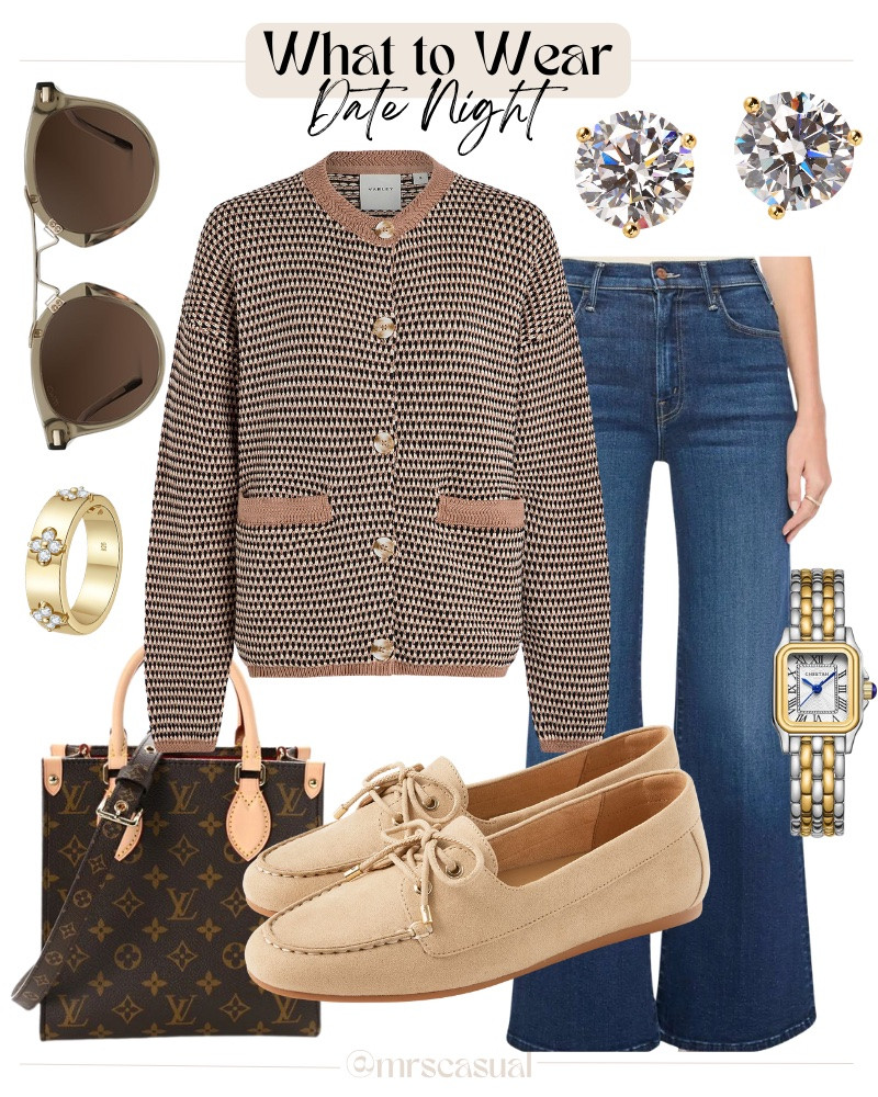 Casual date night but make it chic 🤎 I want every piece.

#LTKOver40 #LTKSeasonal #LTKmomlife