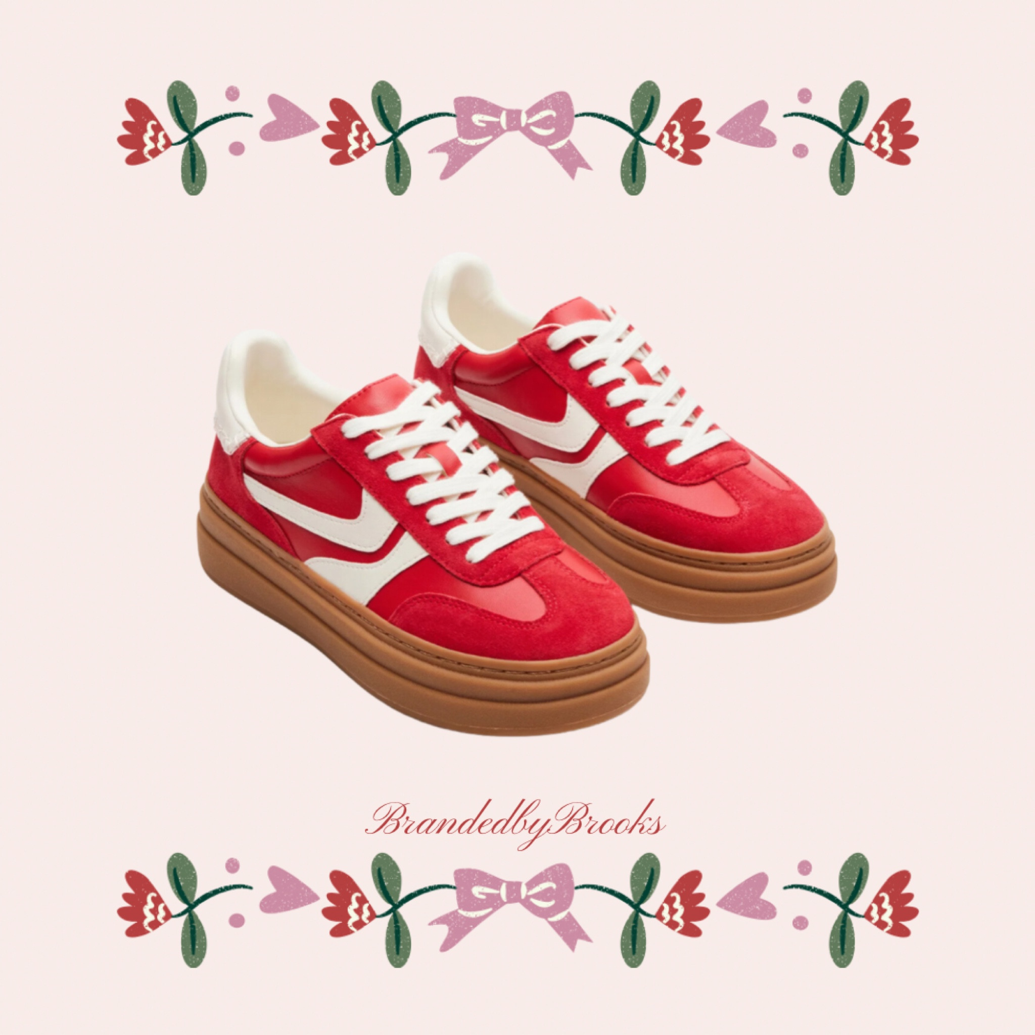 STATEMENT SNEAKERS ARE A MUST AND WE ALL KNOW RED IS TRENDING!!!!❤️✨



#LTKStyleTip #LTKWatchNow #LTKShoeCrush