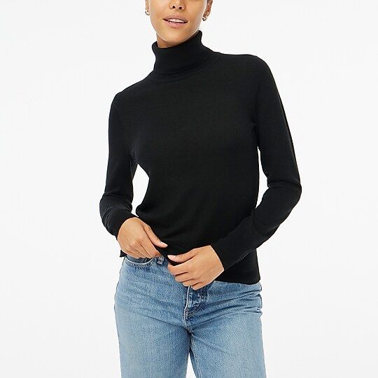 Merino wool-blend turtleneck | J.Crew Factory