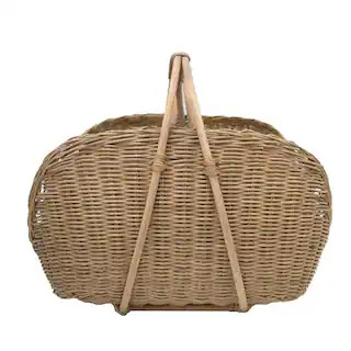 16" Natural Brown Gathering Basket by Ashland® | Michaels Stores
