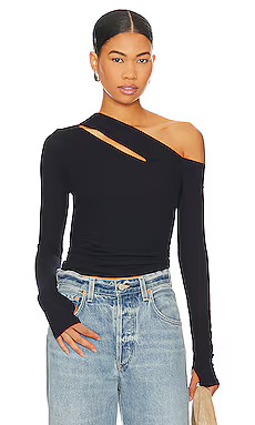 Michael Lauren Osian Top in Dark Navy from Revolve.com | Revolve Clothing (Global)