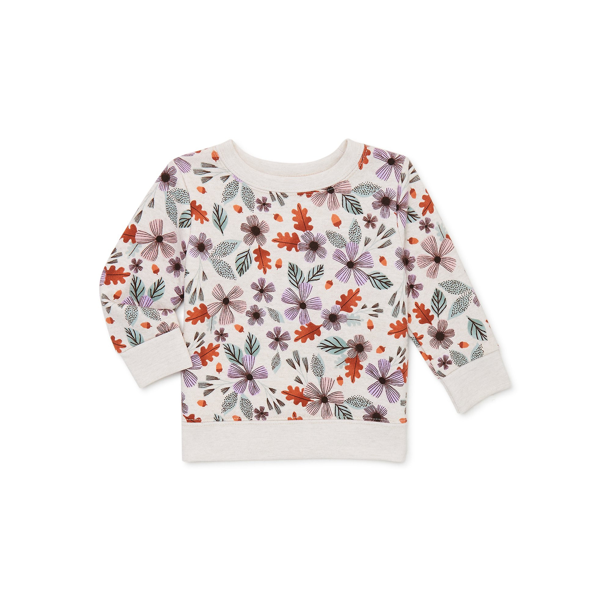 Garanimals Baby Girls Print Fleece Top, Sizes 6-9 Months-24 Months | Walmart (US)