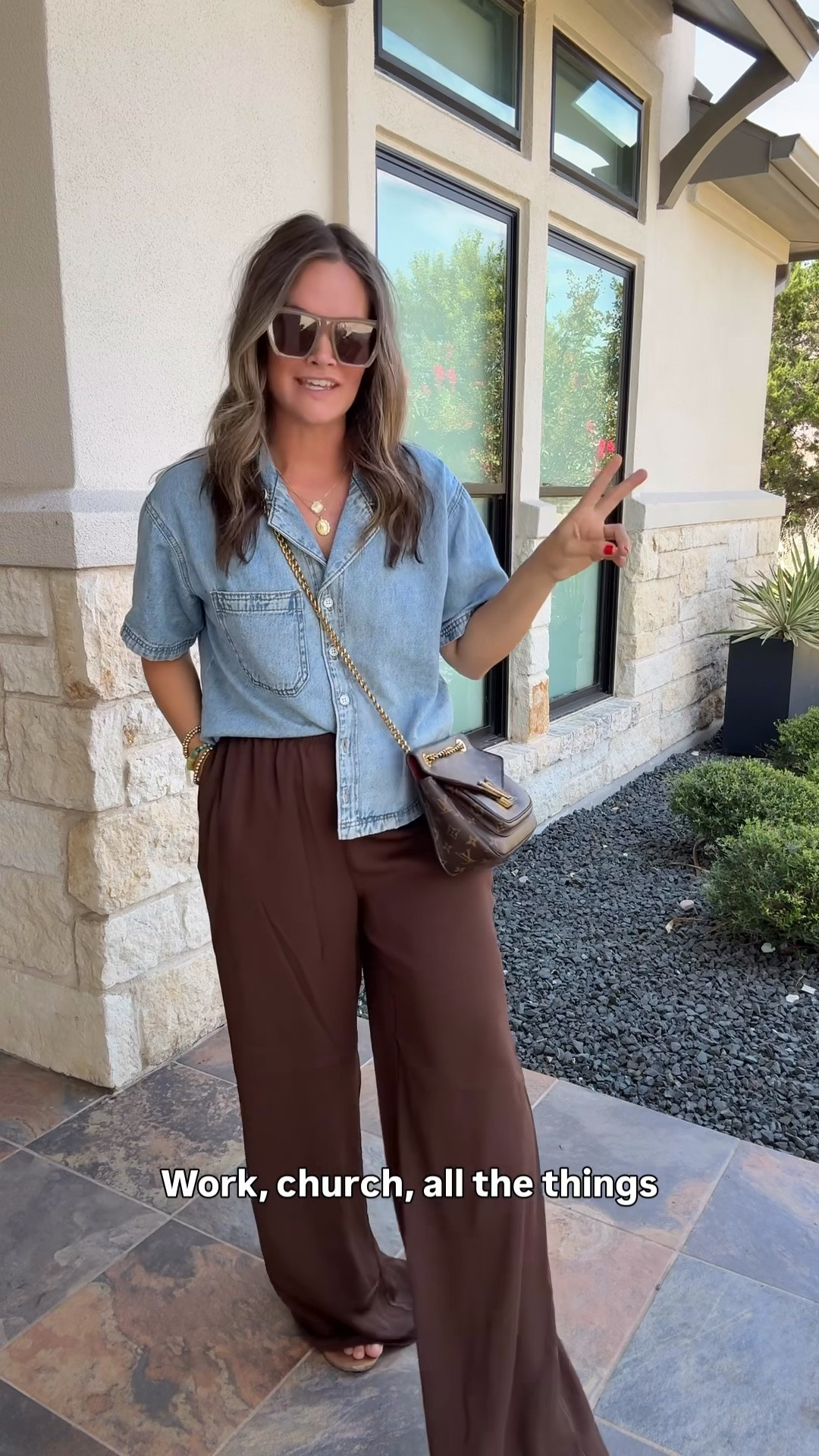 Comfy but still put together!! These pants are such a good staple for any occasion!! 🍂🤎

#LTKootd #LTKmomlife #LTKSeasonal