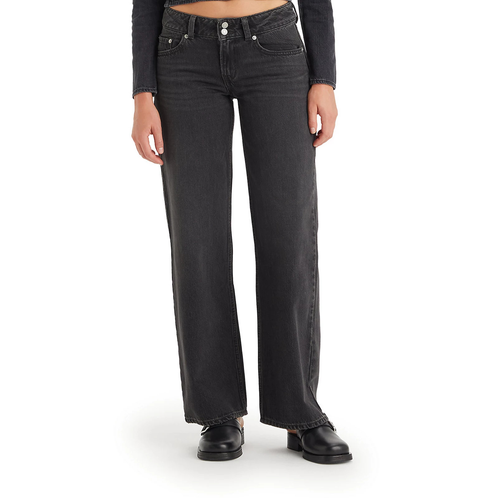 Women's Levi’s® Superlow Loose Straight-Leg Jeans, Size: 31(US 12)Medium, Dropped | Kohl's