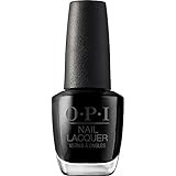 OPI Nail Lacquer, Black Onyx, Black Nail Polish, 0.5 fl oz | Amazon (US)