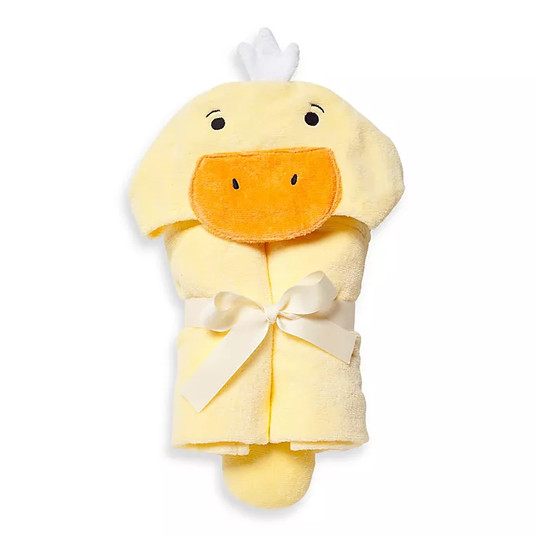 Elegant Baby® Ducky Bath Wrap Towel in Yellow