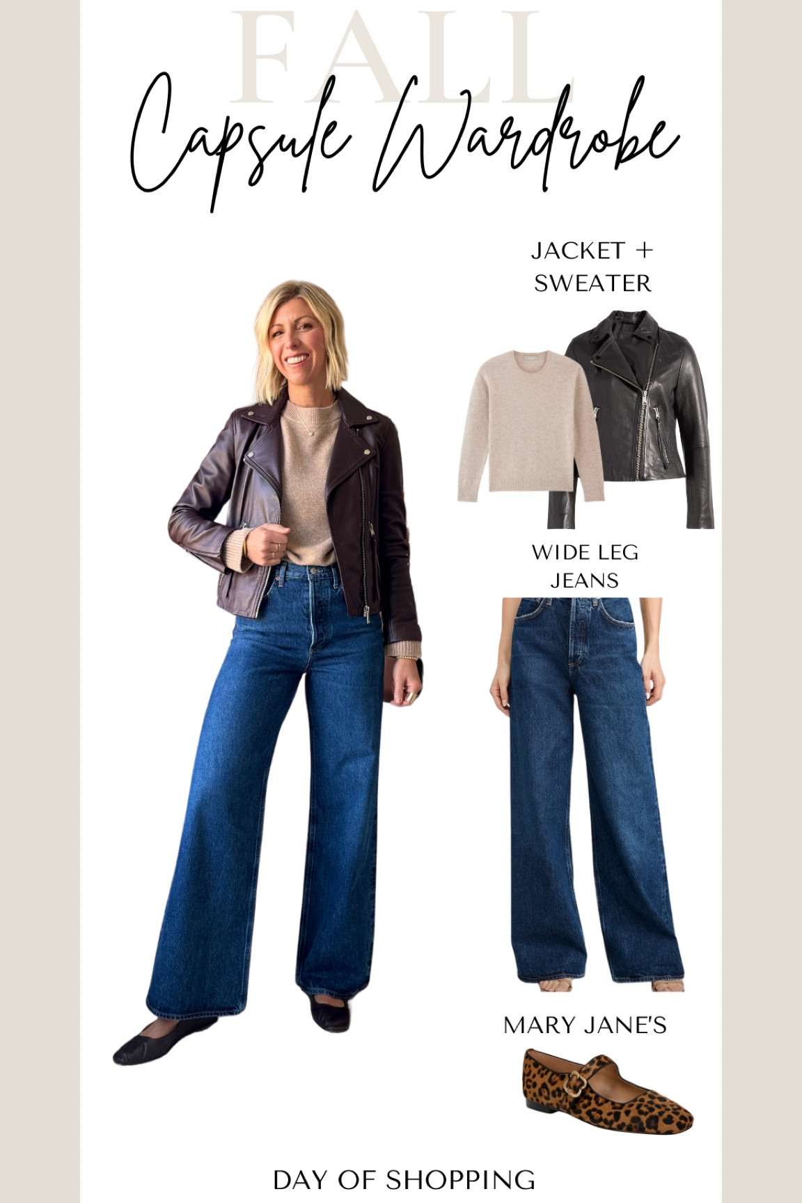 Fall capsule outfit breakdown: wide leg jeans 

#LTKStyleTip #LTKOver40 #LTKWorkwear