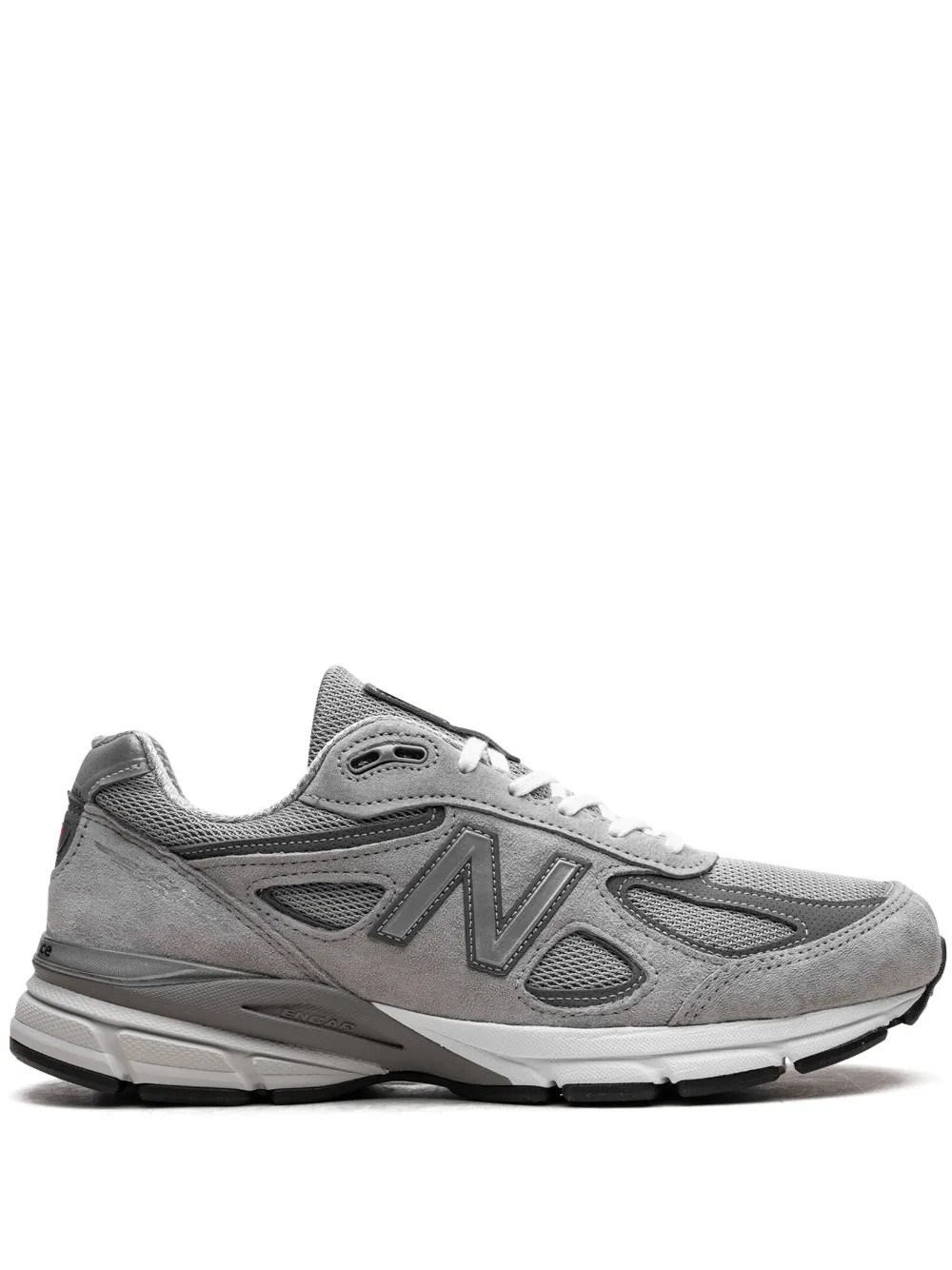 New Balance Made In USA 990v4 Leather Sneakers | Grey | FARFETCH | Farfetch Global