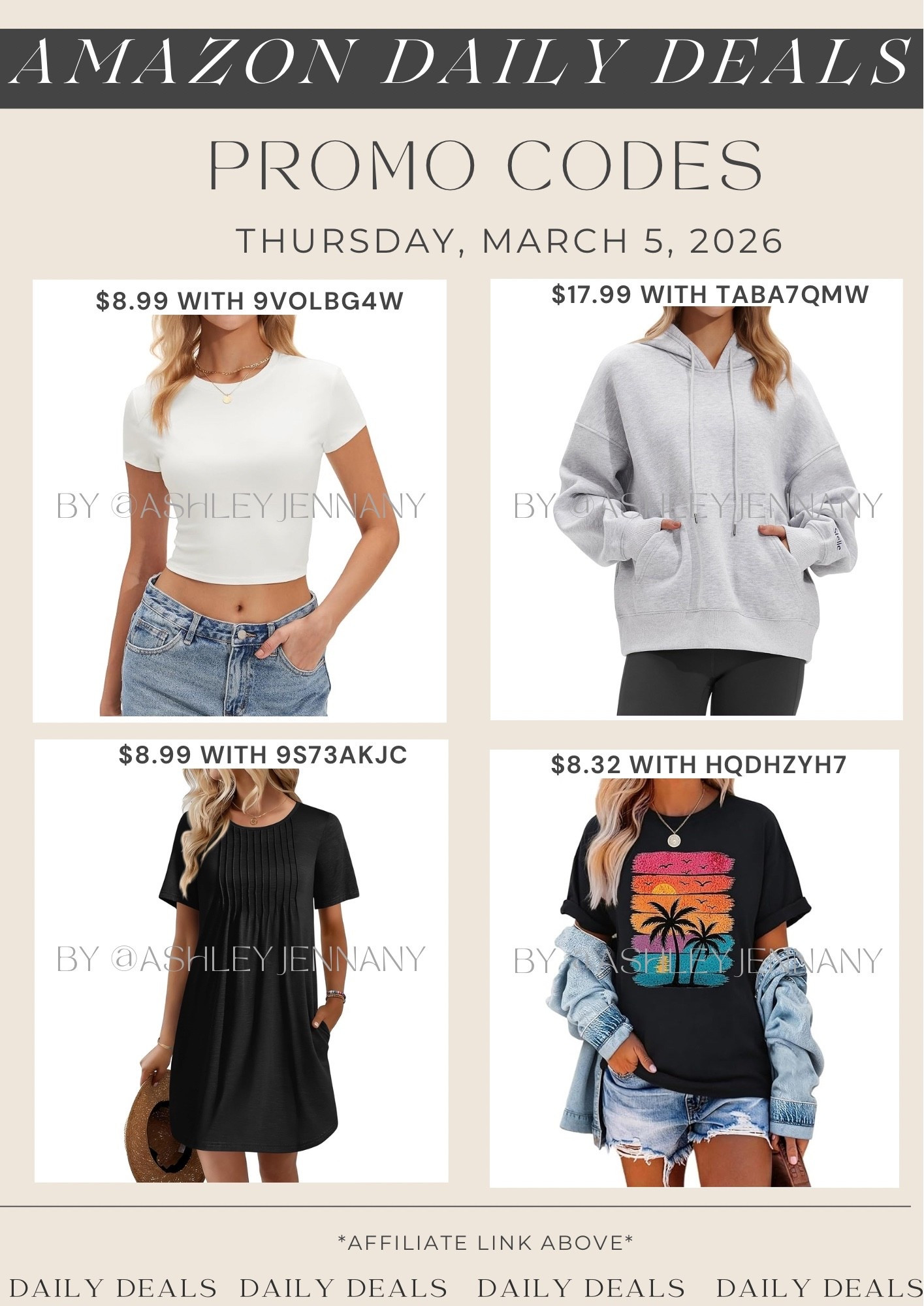 Amazon fashion deals on short sleeve t-shirts, sweatshirt and swimsuit coverup 

#LTKMidsize #LTKSaleAlert #LTKSeasonal