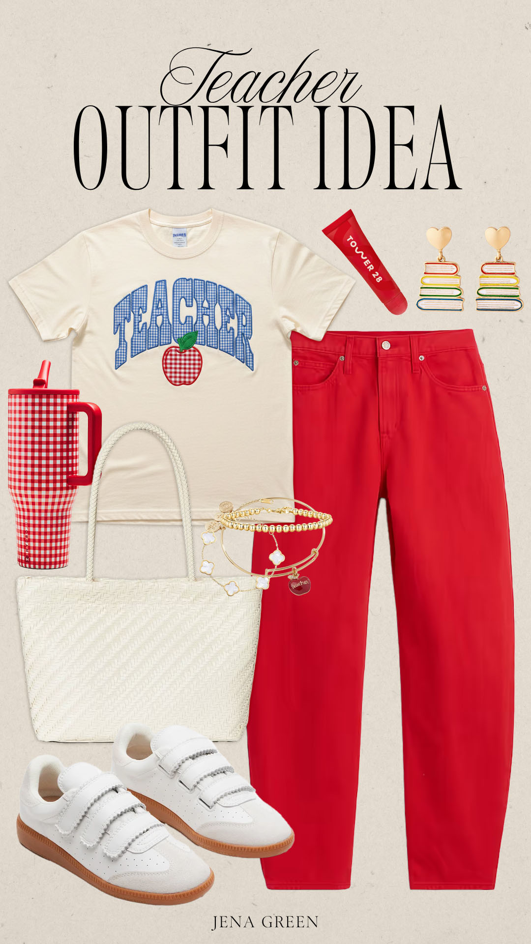 Teacher Outfit | Fun Teacher Style  

 #LTKootd #LTKSeasonal