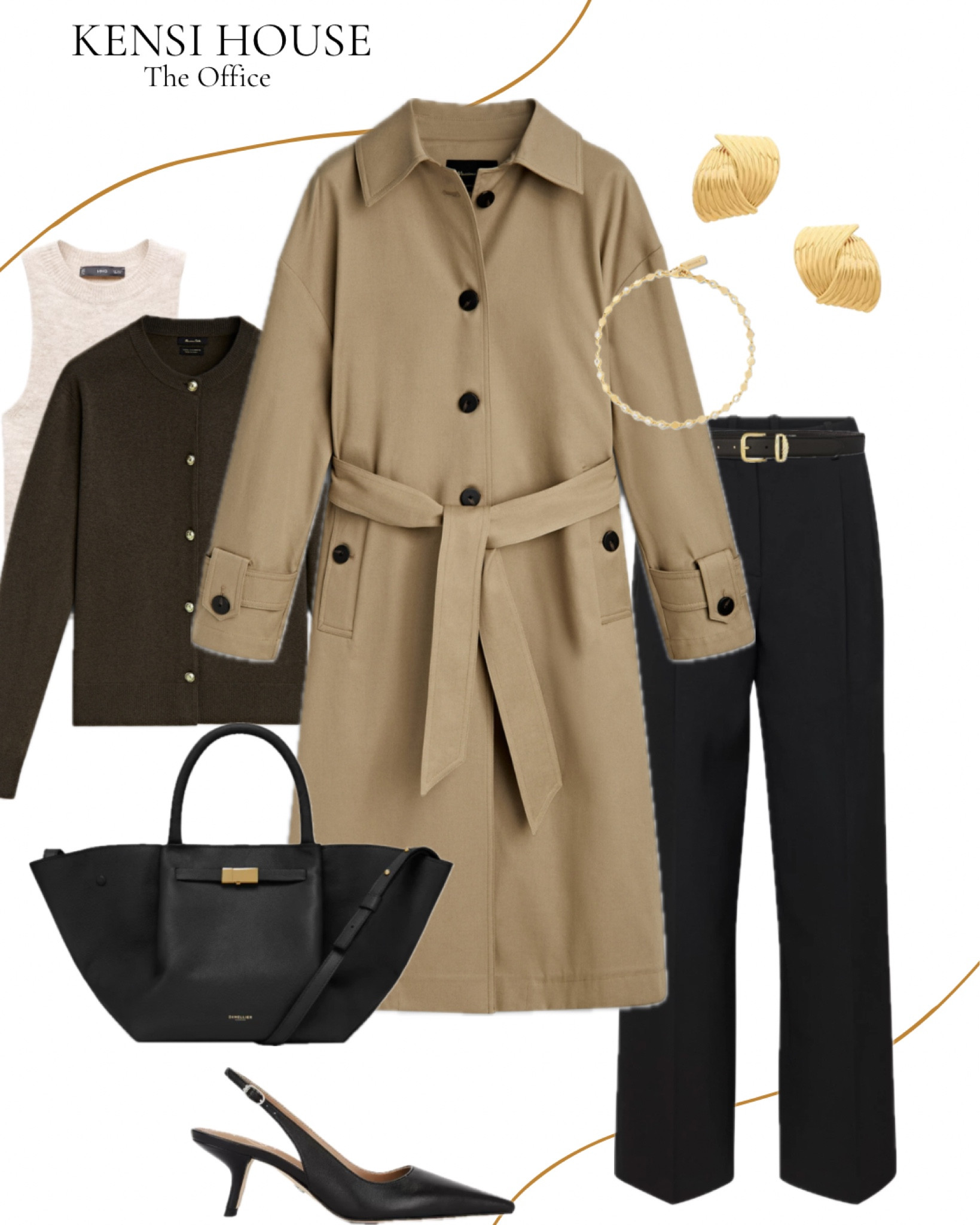 Transitional weather outfit
Ways to wear a trench coatt

#LTKworkwear #LTKSeasonal #LTKstyletip
