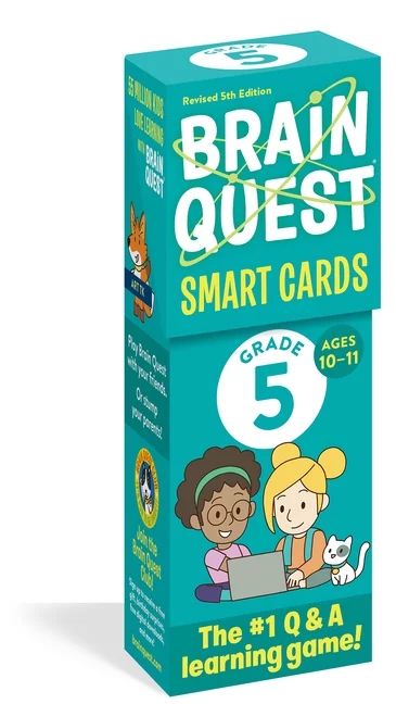 Brain Quest 5th Grade Smart Cards Revised 5th Edition | Walmart (US)
