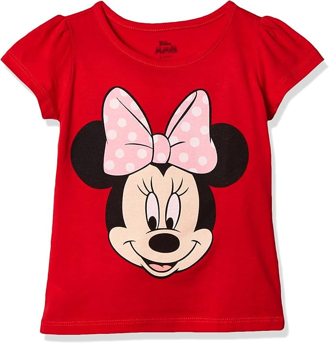 Disney Girls' Minnie Mouse T-Shirt | Amazon (US)