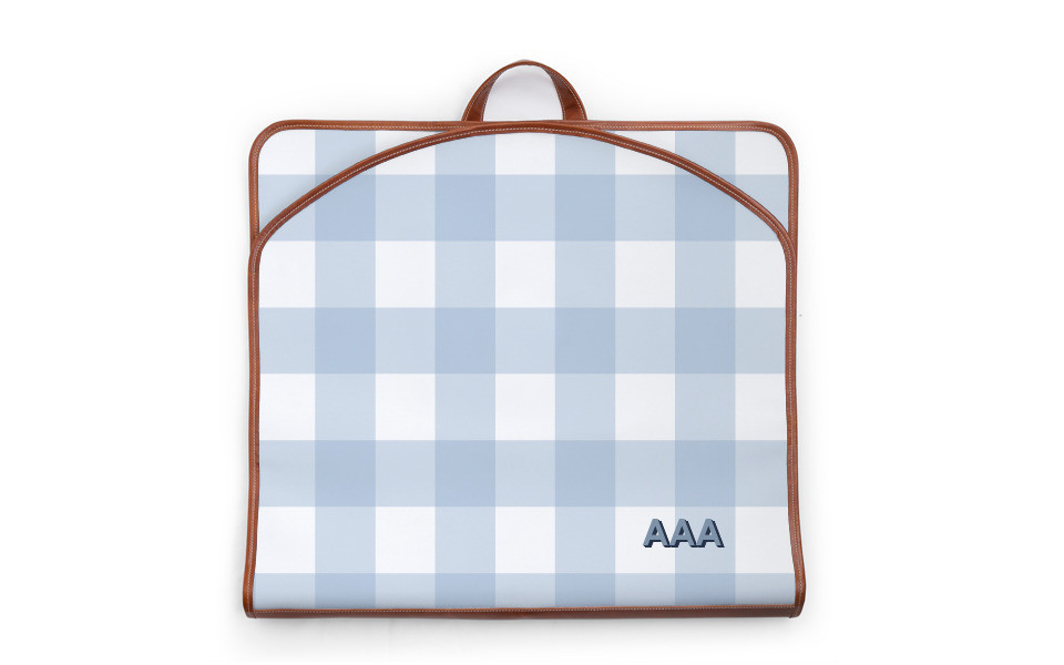 Gatwick Garment Bag - Printed Monogram $260 | Barrington Gifts