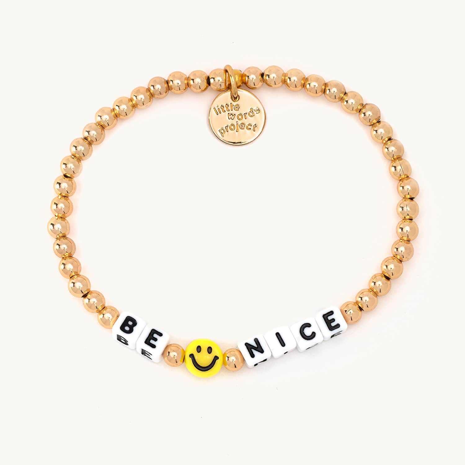 Be Nice- Gold Plated | Little Words Project