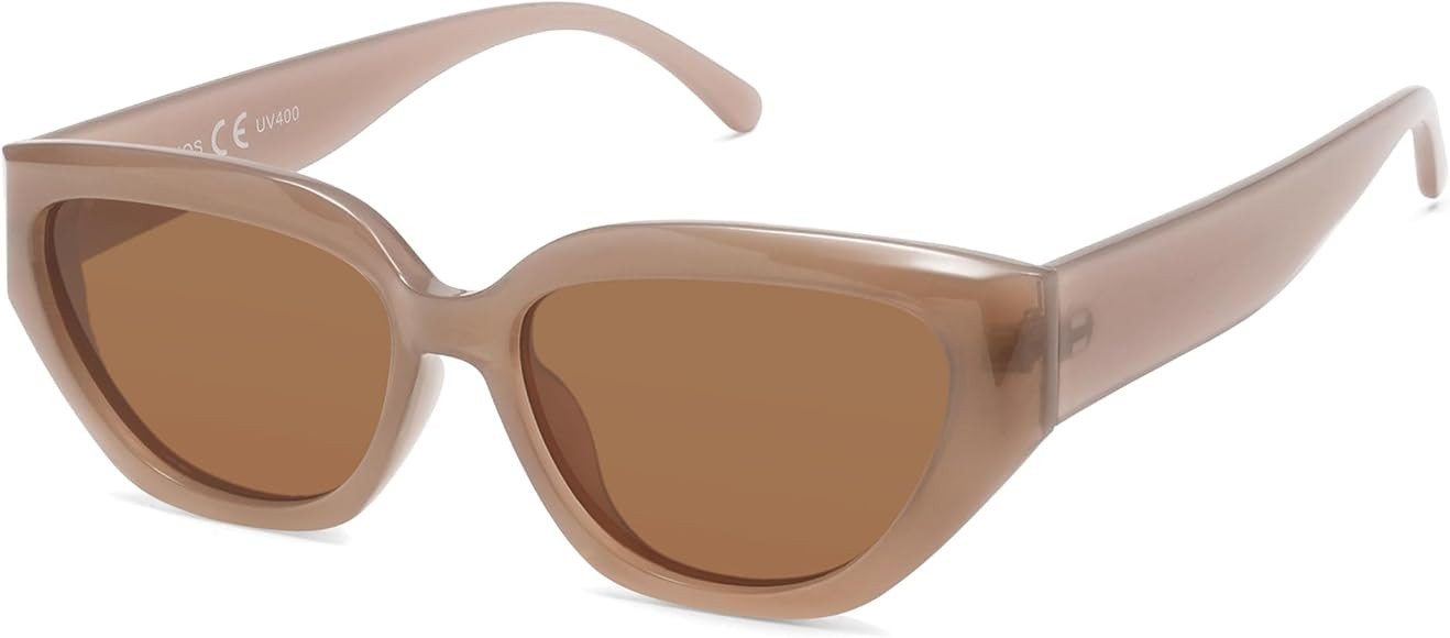 SOJOS Trendy Cute Cat Eye Polarized Sunglasses for Women Fashion Cateye Womens Sunnies SJ2237 | Amazon (CA)