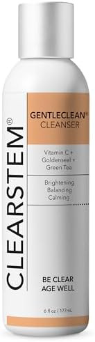 CLEARSTEM - GENTLECLEAN Vitamin C Infused Calming Wash - Facial Cleanser, Makeup Remover - Golden... | Amazon (US)