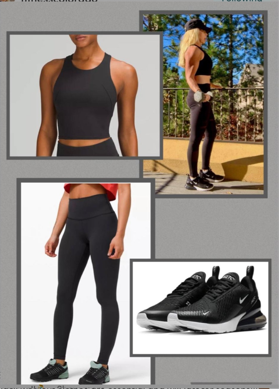 Black workout clothing are great essential pieces!! So easy to mix and match as well as travel in !! ✈️
.
Lululemon, workout, travel, Halloween, gifts, gym, Nike, fitness, accessories, sneakers, leggings, weights, fall, winter, gifts, 

#giftguide
 #LTKBeauty #LTKAustralia #LTKBrazil #LTKBump #LTKCurves #LTKEurope ##LTKK #LTKHome #LTKItbag #LTKSaleAlert #LTKShoeCrush #LTKStyleTip #LTKTravel #LTKUnder50#LTkunder100 #LTKWedding #LTKWorkwear

#LTKHoliday #LTKsalealert #LTKSeasonal