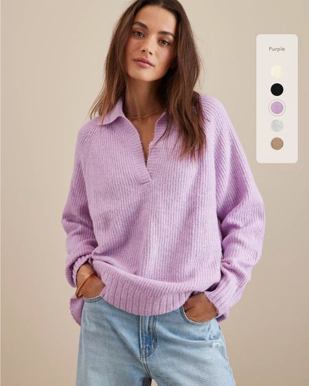 AE Whoa So Soft Oversized Collared Sweater

#LTKsalealert #LTKfindsunder50 #LTKover40