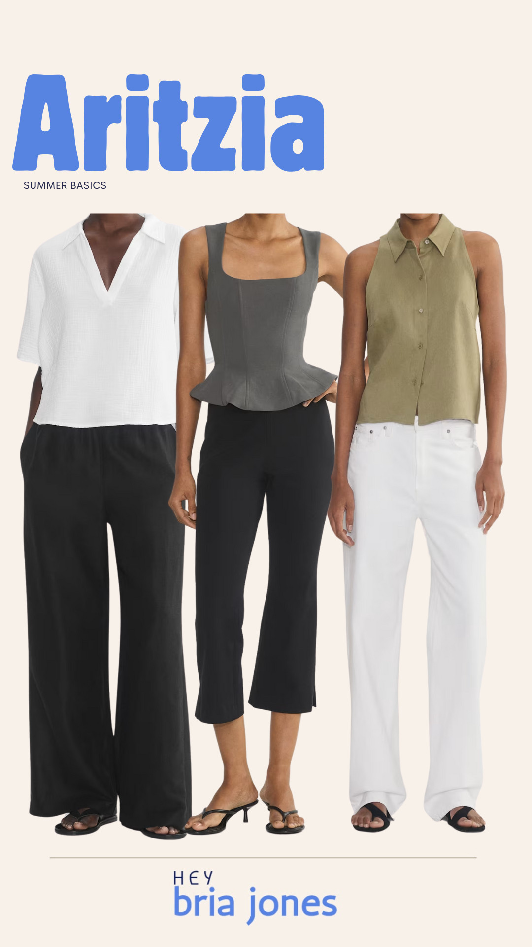 Summer basics for work and casual wear for lunch, dinner, vacation and family outings 🍸🌿🪞


_______

Aritzia

Summer basics

Aritzia summer

Aritzia capsule wardrobe

Minimalist fashion

Linen top

CruiseLinen pants

Protocol Linen Top

Rhodora Bustier

Avenue Capri

’90s Iggy Lo-Rise Baggy Jean

AirPlush Cotton Bari Top

Neutral outfit inspo

Casual chic

Lightweight fabrics

Breezy summer outfits

Elevated basics

Monochrome outfit

Summer capsule wardrobe 2025

Bria Jones

Aritzia outfit ideas

Effortless fashion 

 #LTKSummerEdit #LTKFindsUnder100 #LTKStyleTip