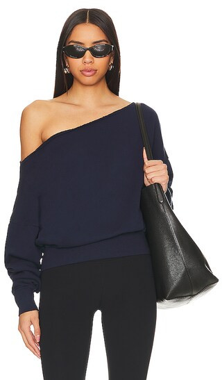 Crawford Sweatshirt in Navy | Revolve Clothing (Global)