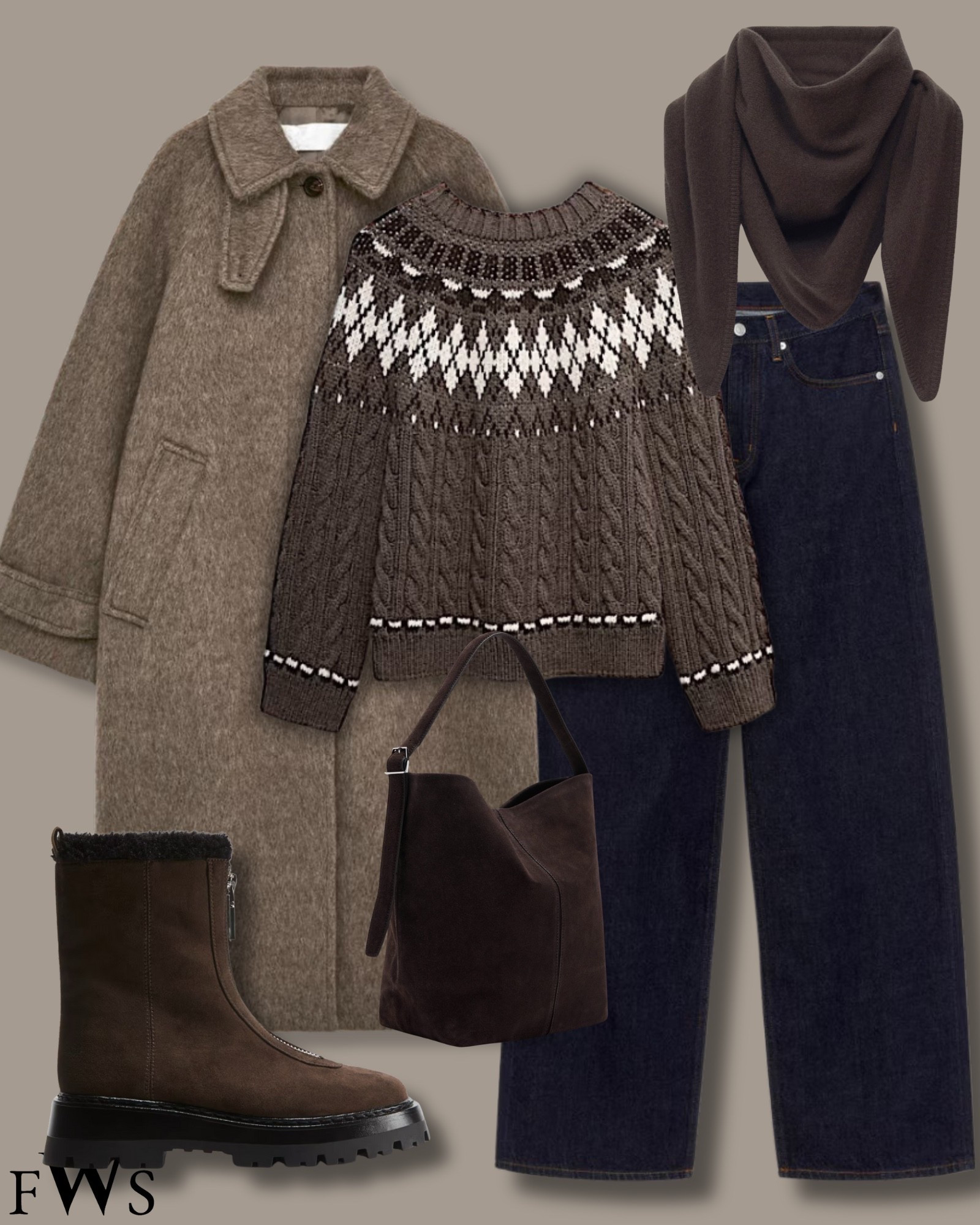 Winter patterns: fair ile cable knit 

#LTKfestive #LTKjeans #LTKwinter