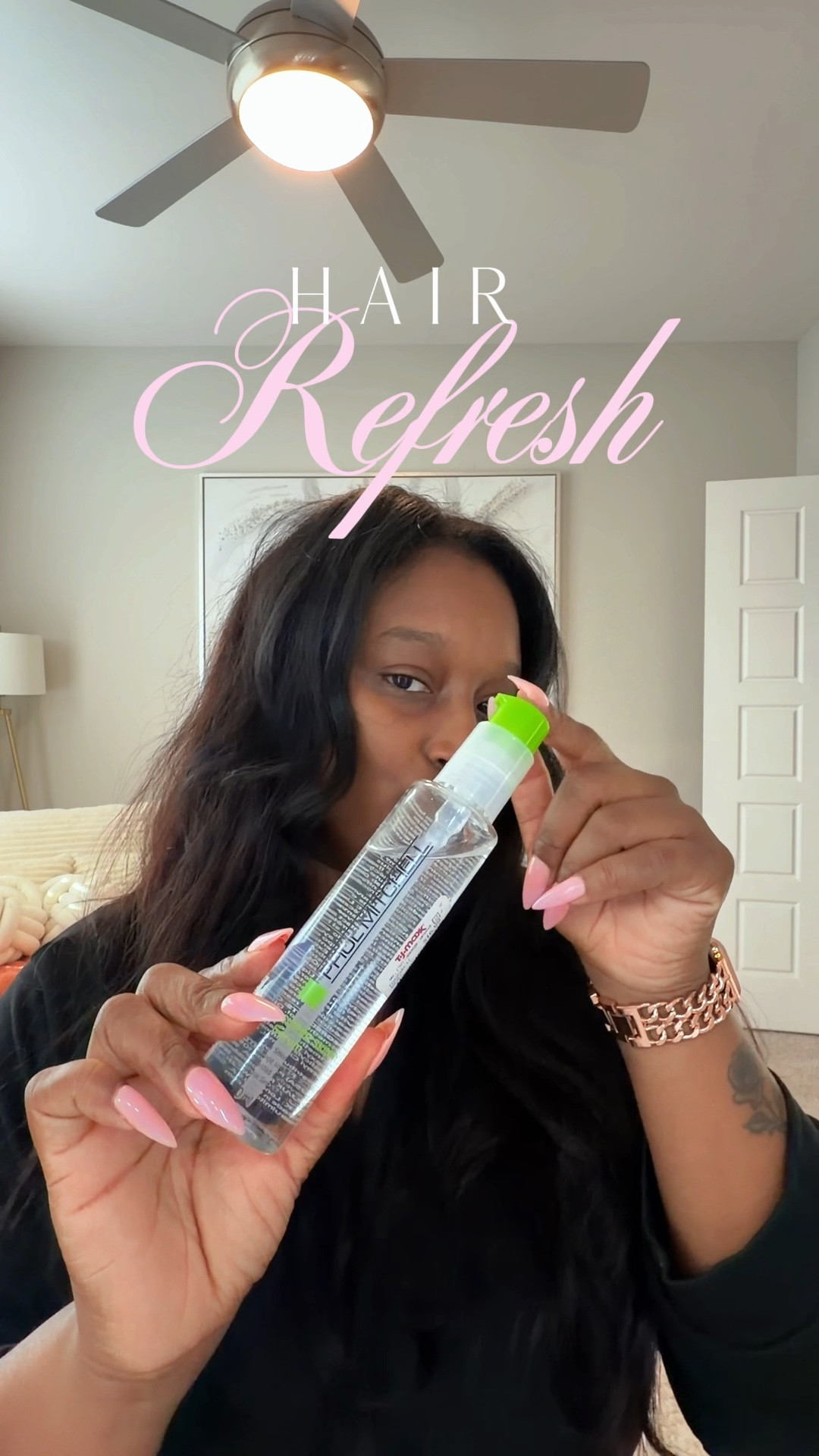 Let’s refresh these extensions. Products used paul mitchell hair serum 

#LTKBeauty #LTKgrwm #LTKvlog