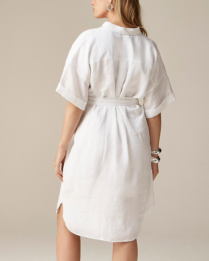 Capitaine shirtdress in linen | J. Crew US