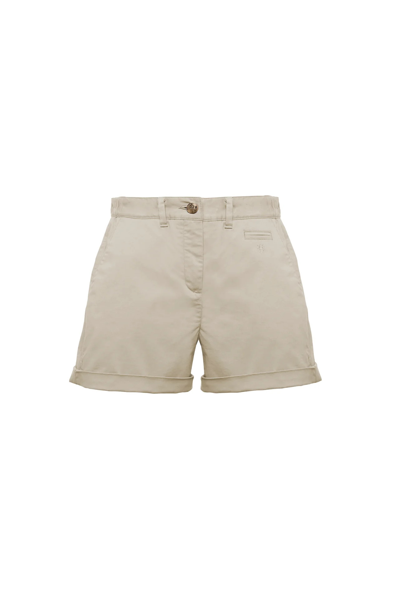 Classic Chino Short (Light Stone) | Holland Cooper