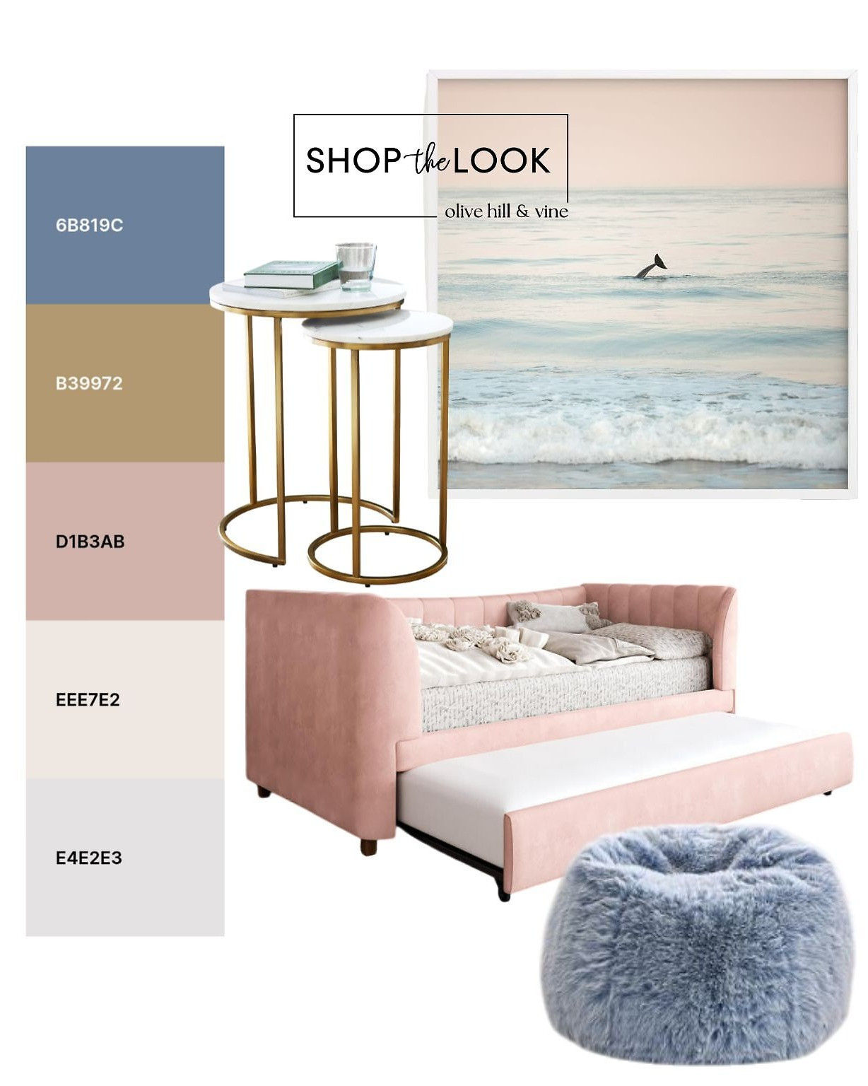 We’re gathering the prettiest pieces for this teen mood board 💕 Blush velvet, muted ocean blues, warm brass, and cozy textures all layered together for a look that feels soft, elevated, and totally hangout-ready. 

 

#LTKHome #LTKKids