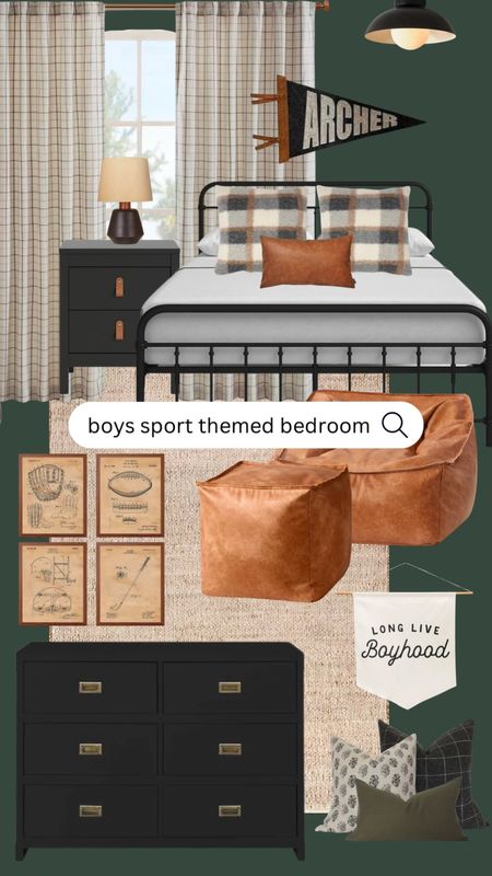 Boys sport themed bedroom

#LTKhome #LTKkids #LTKbaby
