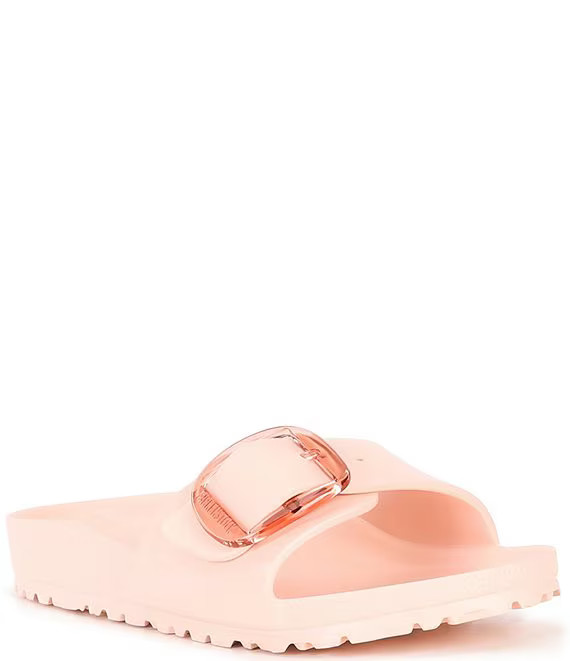 Madrid Clear Big Buckle EVA Slide Sandals | Dillard's