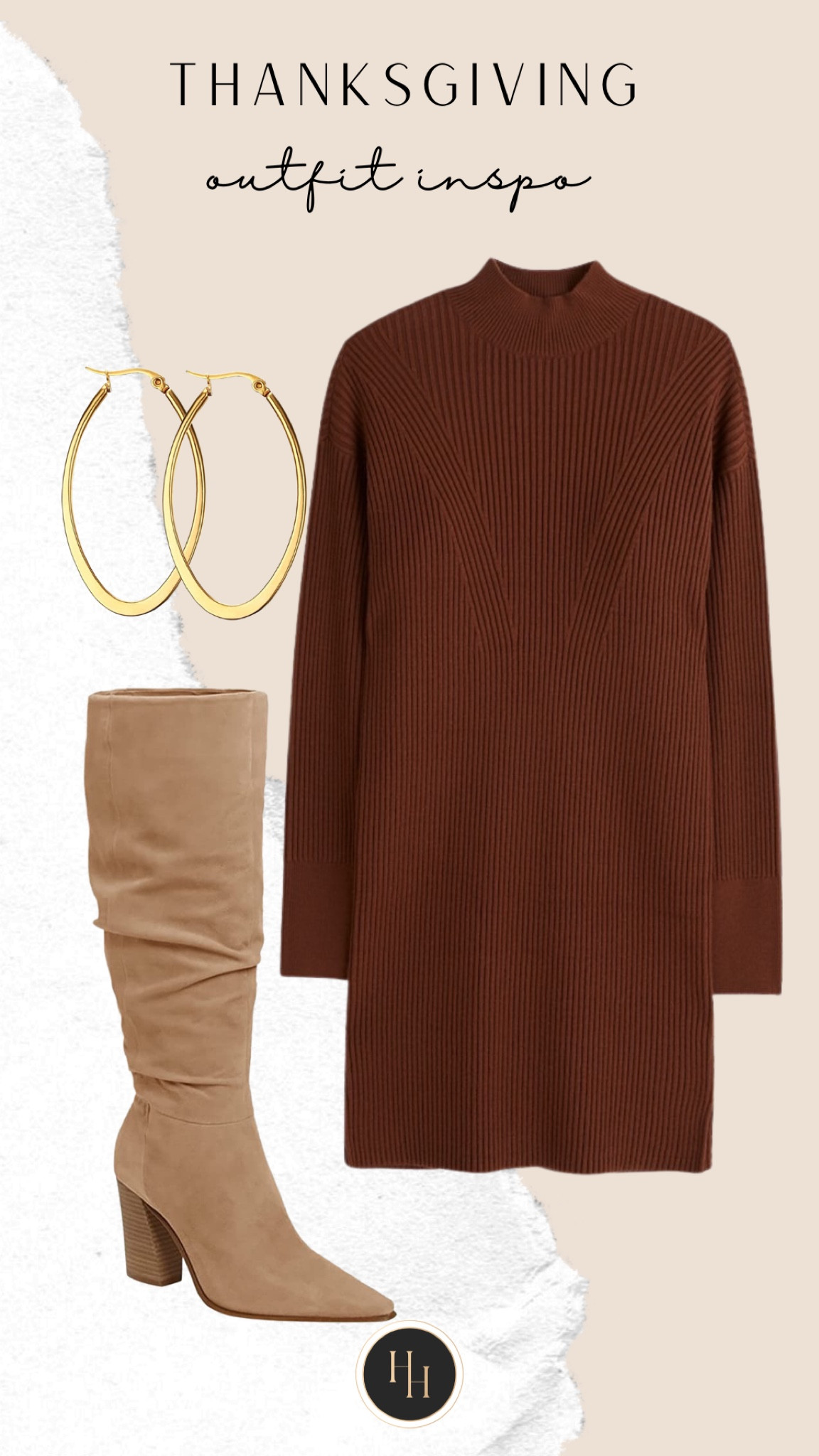 Thanksgiving OUTFIT INSPO

fall style, style tip, thanksgiving, sweater dress, tall boots, earrings

#LTKstyletip #LTKHoliday #LTKSeasonal