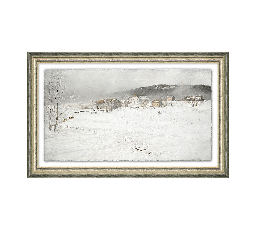 Winter Home Silver Print | Pottery Barn (US)