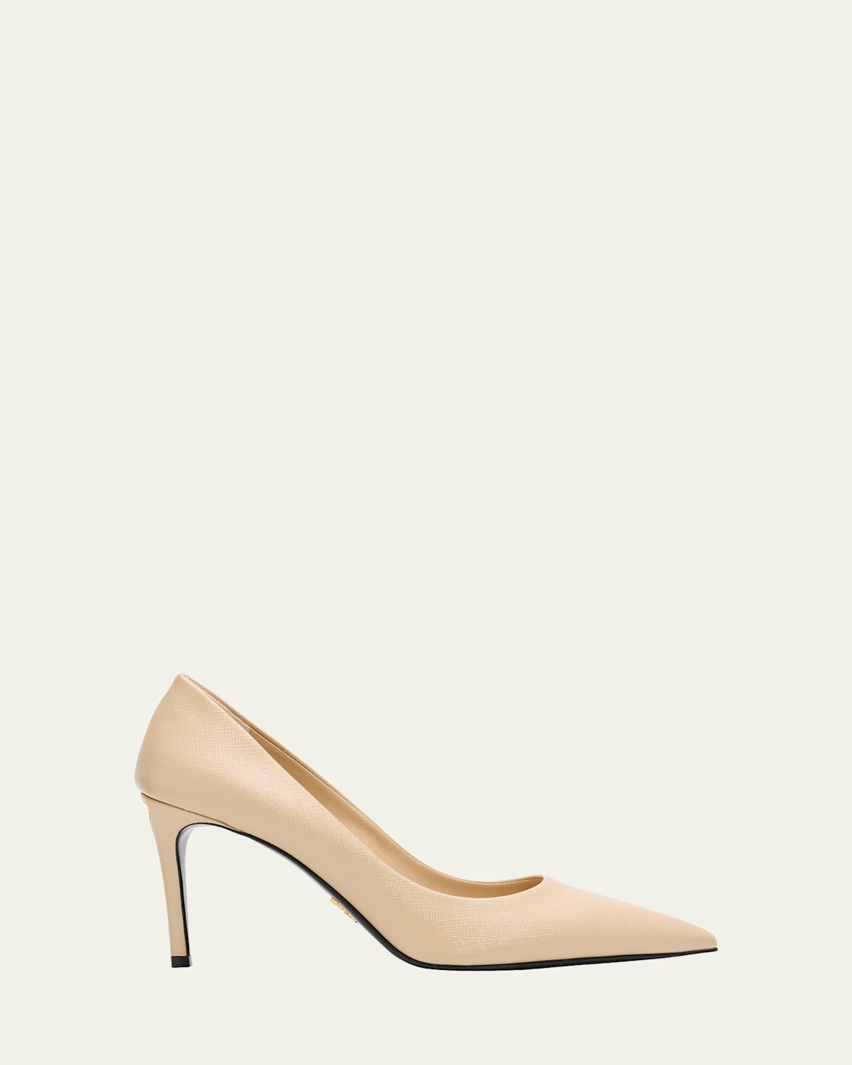 85mm Donna Saffiano Leather Pumps | Bergdorf Goodman