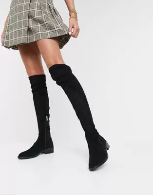 RAID Tamara over the knee boots in black | ASOS (Global)