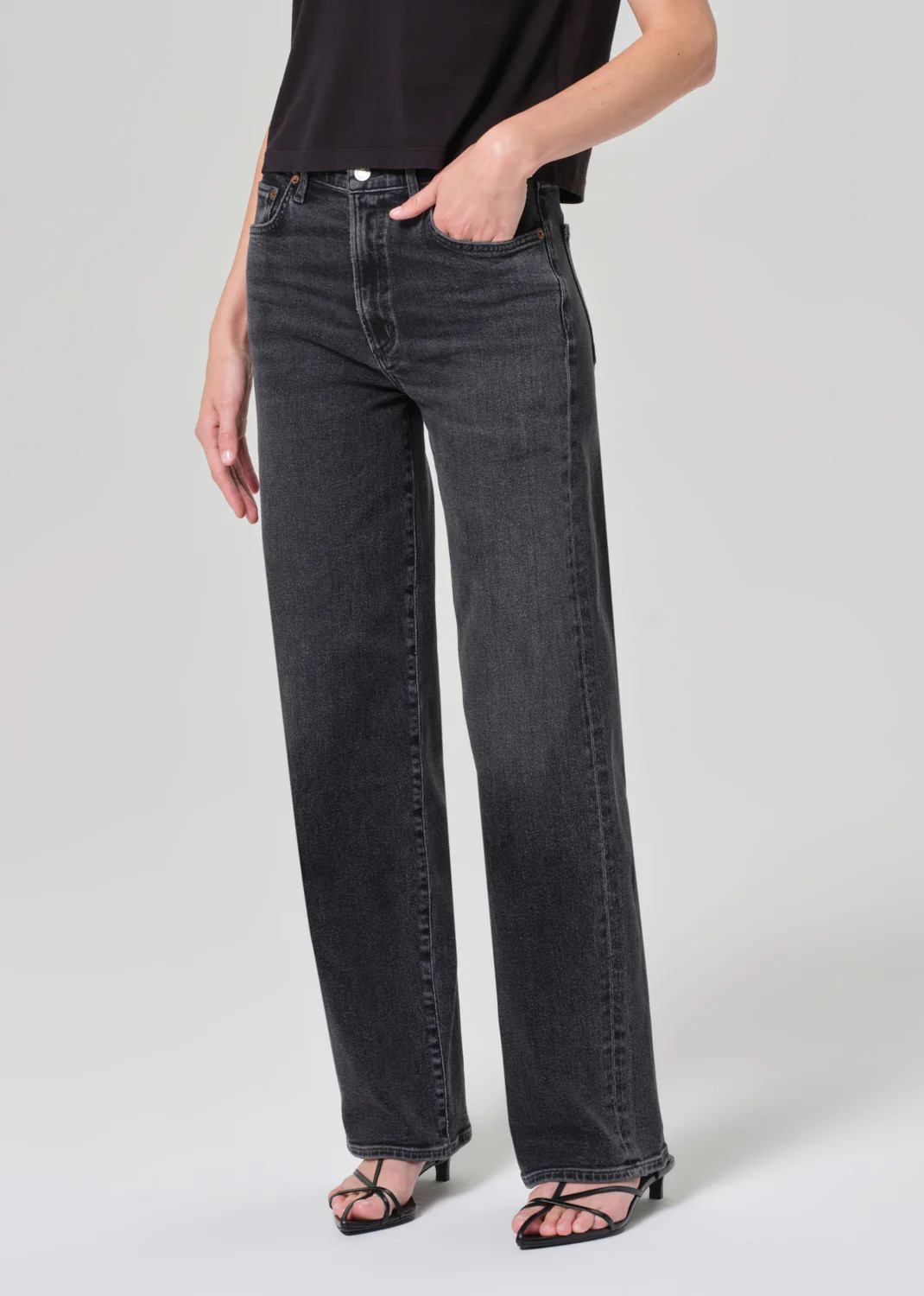 Harper Straight Jean (Weightless Stretch) in Hush | AGOLDE