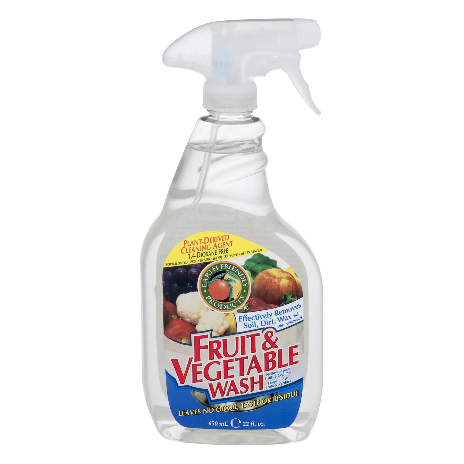Earth Friendly Products Fruit & Veggie Wash, 22-Ounce | Walmart (US)